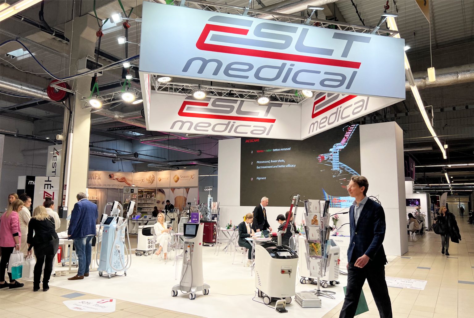 ekran LED na targach branżowych