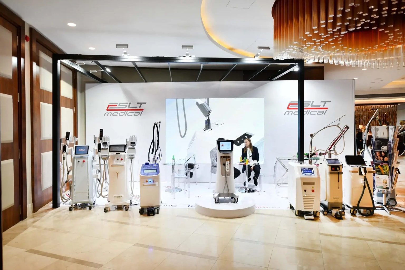 ekran LED z animacją na targach